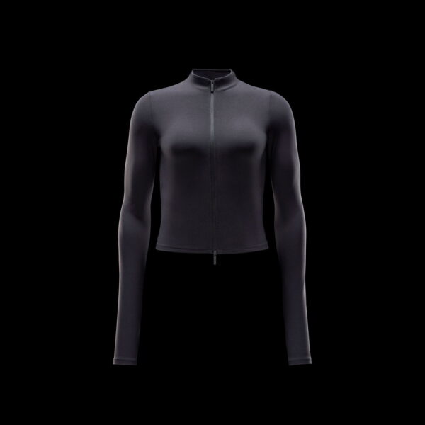 Nike Dri-Fit Zenvy Kadın Siyah Uzun Kollu T-Shirt