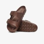 Birkenstock Arizona Çift Bantlı Erkek Kahverengi Terlik