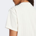 adidas Linear Graphic Boyfriend Kadın Beyaz T-Shirt