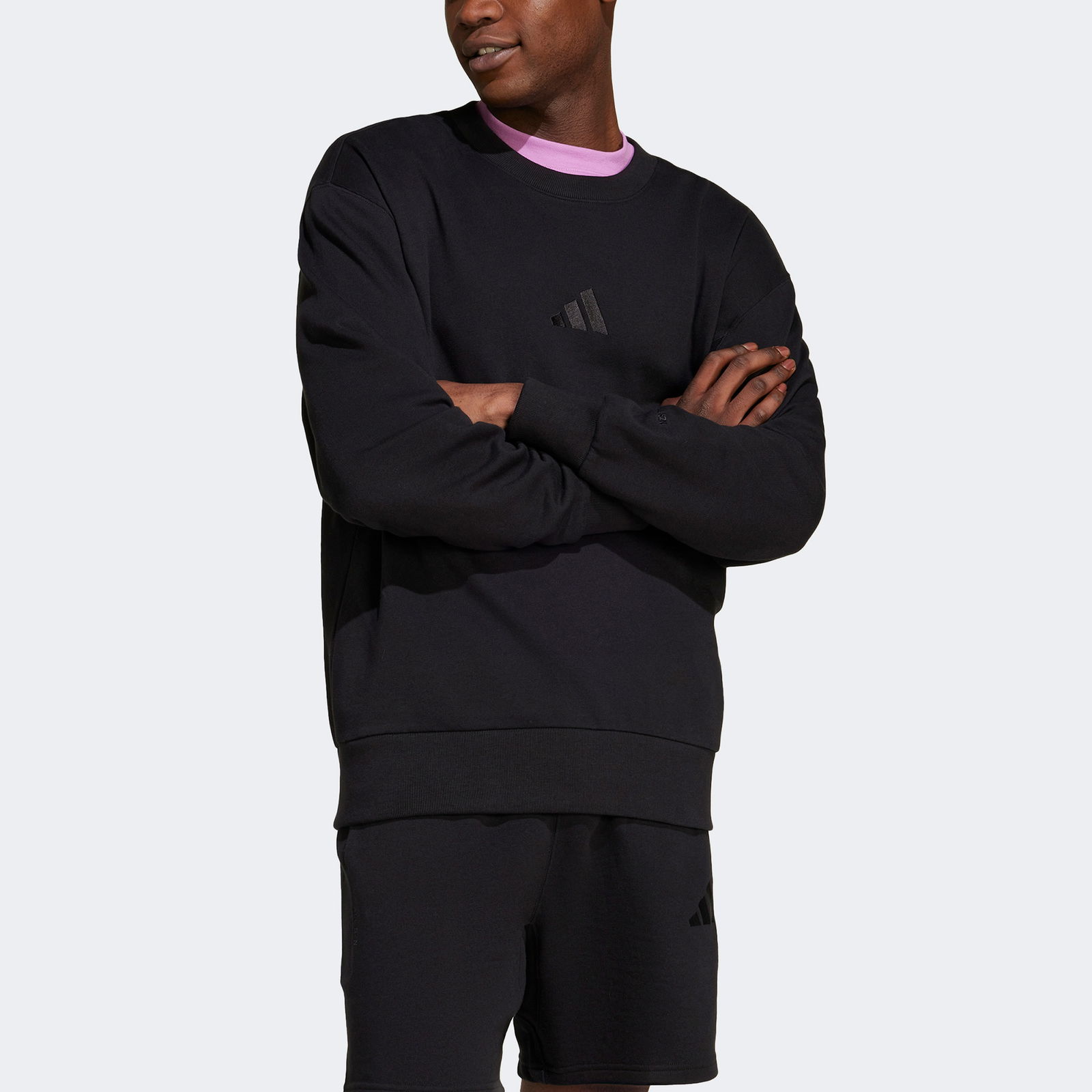 C1D5C1D9-4Fb7-40B0-93A8-05Baaa52A290_Size2000X2000_Cropcenter Adidas French Terry Erkek Siyah Sweatshirt