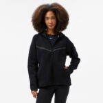 لباس ورزشی نایک تکنیک پشم گوشی Windrunner سوییشن سیاه زنانه - تصویر 22