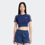 adidas Originals x Liberty London Kadın Mavi T-Shirt