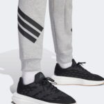 adidas Future Icon 3-Stripes Erkek Gri Eşofman Altı