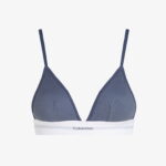 Calvin Klein Unlined Triangle Kadın Mavi Bra