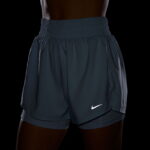 Nike One Dri-Fit 8 cm Kadın Mavi Şort