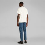 Calvin Klein Towelling Erkek Beyaz T-Shirt