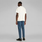 Calvin Klein Towelling Erkek Beyaz T-Shirt