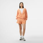 شورت نارنجی زنانه 10 سانتی متری لباس ورزشی نایک چیل تری