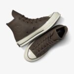 Converse Chuck 70 Unisex Kahverengi Deri Sneaker