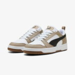 Puma Rebound v6 Low Unisex Bej Spor Ayakkabı