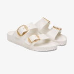 Birkenstock Arizona Eva Big Buckle Kadın Krem Terlik