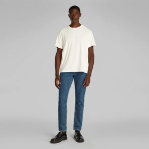 Calvin Klein Towelling Erkek Beyaz T-Shirt