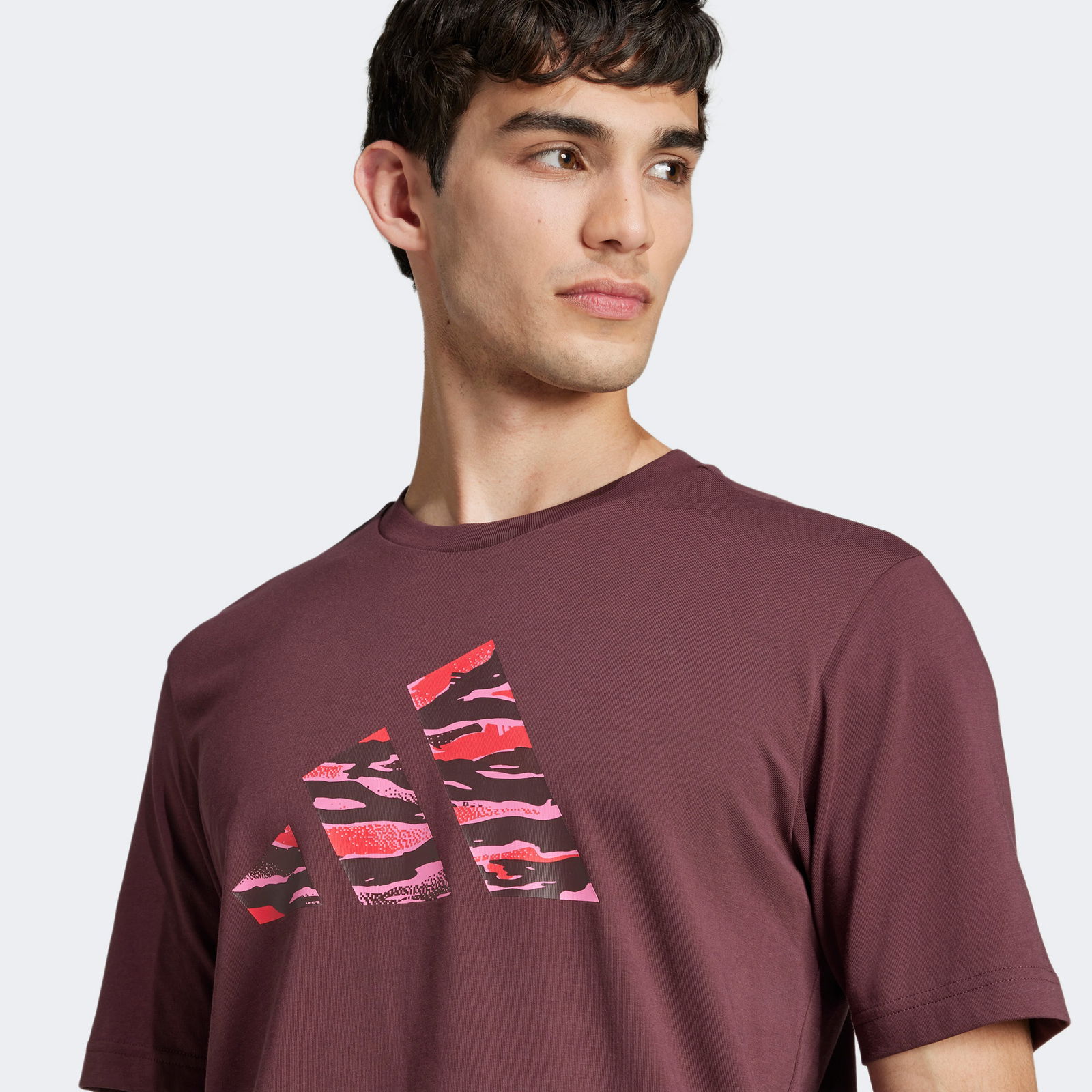 D35D55Cc-D785-4993-A514-C1101F2F82Bb_Size2000X2000_Cropcenter Adidas Codes Camo Graphic Erkek Bordo T-Shirt