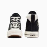 Converse Chuck Taylor All Star Puff Lift Kadın Siyah Süet Sneaker