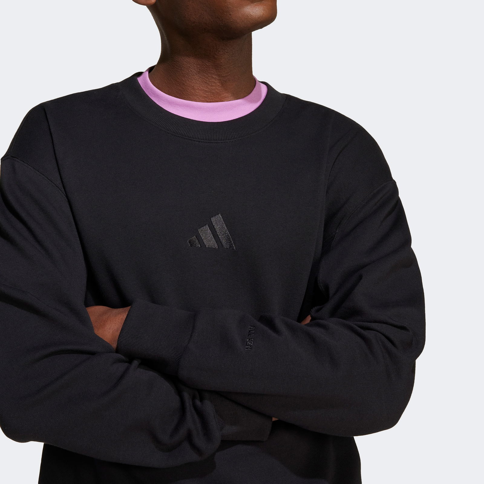 D5813F17-2042-40A5-Be75-A2721Dbdbf01_Size2000X2000_Cropcenter Adidas French Terry Erkek Siyah Sweatshirt