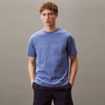 Calvin Klein Graphic Erkek Mavi T-Shirt
