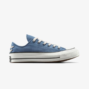 کفش کتانی آبی آبی Converse Chuck 70 با بندهای ساخته شده یونیسکس