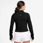 Nike Dri-Fit Zenvy Kadın Siyah Uzun Kollu T-Shirt