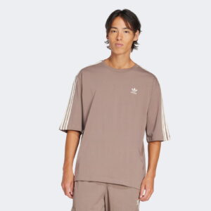 adidas Originals Adicolor Oversized Erkek Kahverengi T-Shirt