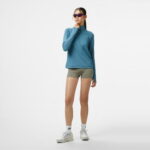 Nike Dri-Fit Pacer Kadın Mavi Sweatshirt