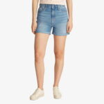 Calvin Klein Mom Kadın Mavi Şort