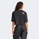 adidas Love Lift Us Up Kadın Siyah Crop T-Shirt