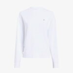 Calvin Klein Regular Kadın Beyaz Sweatshirt