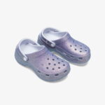 Crocs Platform Irid Glitter Kadın Mor Terlik