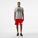 Nike Sportswear Verbiage Erkek Gri T-Shirt