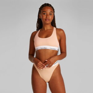 سینه بند صورتی زنانه بدون خط Calvin Klein