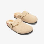 Birkenstock Boston Vl Shearling Kadın Kahverengi Terlik
