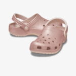 Crocs Classic Glitter Clog Unisex Gri Terlik