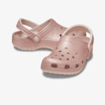 Crocs Classic Glitter Clog Unisex Gri Terlik