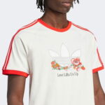 adidas Cali Erkek Beyaz T-Shirt