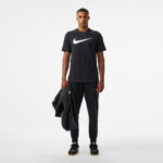Nike Sportswear Icon Swoosh Erkek Siyah T-Shirt