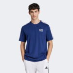 adidas Codes Collegiate Club Graphic Erkek Mavi T-Shirt
