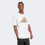 adidas M Ddl Skate T Erkek Beyaz T-Shirt