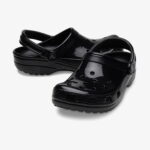 Crocs Classic High Shine Kadın Siyah Terlik
