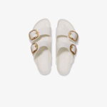 Birkenstock Arizona Eva Big Buckle Kadın Krem Terlik