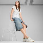 کفش کتانی کرم زنانه Puma Cassia - تصویر 22