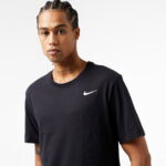 Nike Dri-FIT Dfc Crew Solid Erkek Siyah T-Shirt
