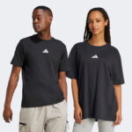 adidas City Escape Logo Graphic Erkek Siyah T-Shirt