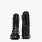 Converse Chuck 70 Plus XHi Unisex Siyah Deri Platform Sneaker