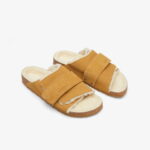Birkenstock Kyoto Teddy Gepragt Erkek Kahverengi Terlik