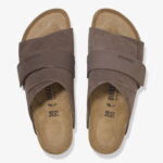 Birkenstock Kyoto Vl Nu Erkek Gri Terlik