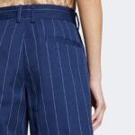 adidas Pinstripe Bermuda Kadın Mavi Şort