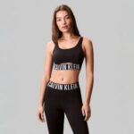 Calvin Klein İntense Power Medium Mesh Kadın Siyah Bra