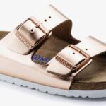 Birkenstock Arizona Sfb Nl Metallic Kadın Kahverengi Terlik