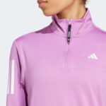 adidas Own The Run Kadın Mor Koşu Sweatshirt