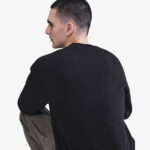 Nike Club Crew Erkek Siyah Sweatshirt